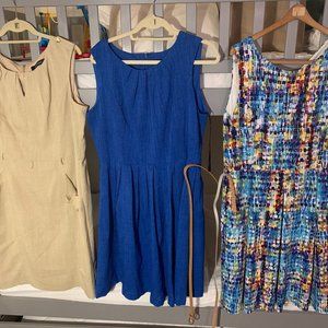Women's dress collection in size 16 and 16W